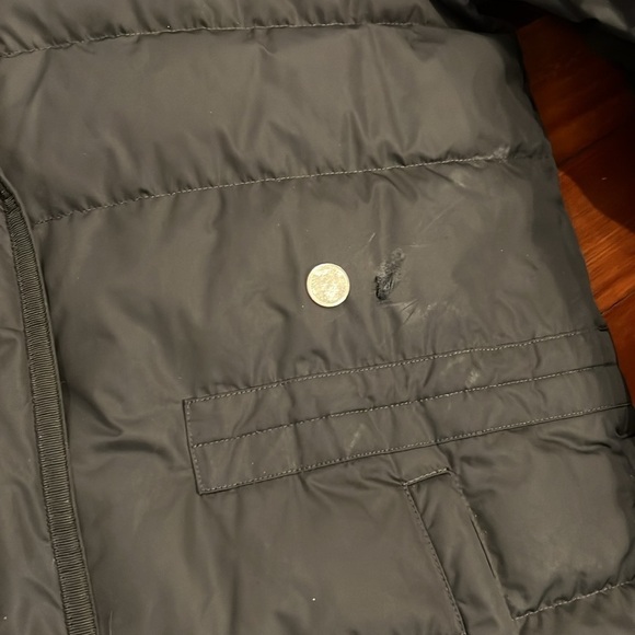 ⭐️ Theory Norine Puff Down Coat Jacket Size Medium - Picture 7 of 9